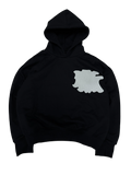 LEATHER PATCH HOODIE